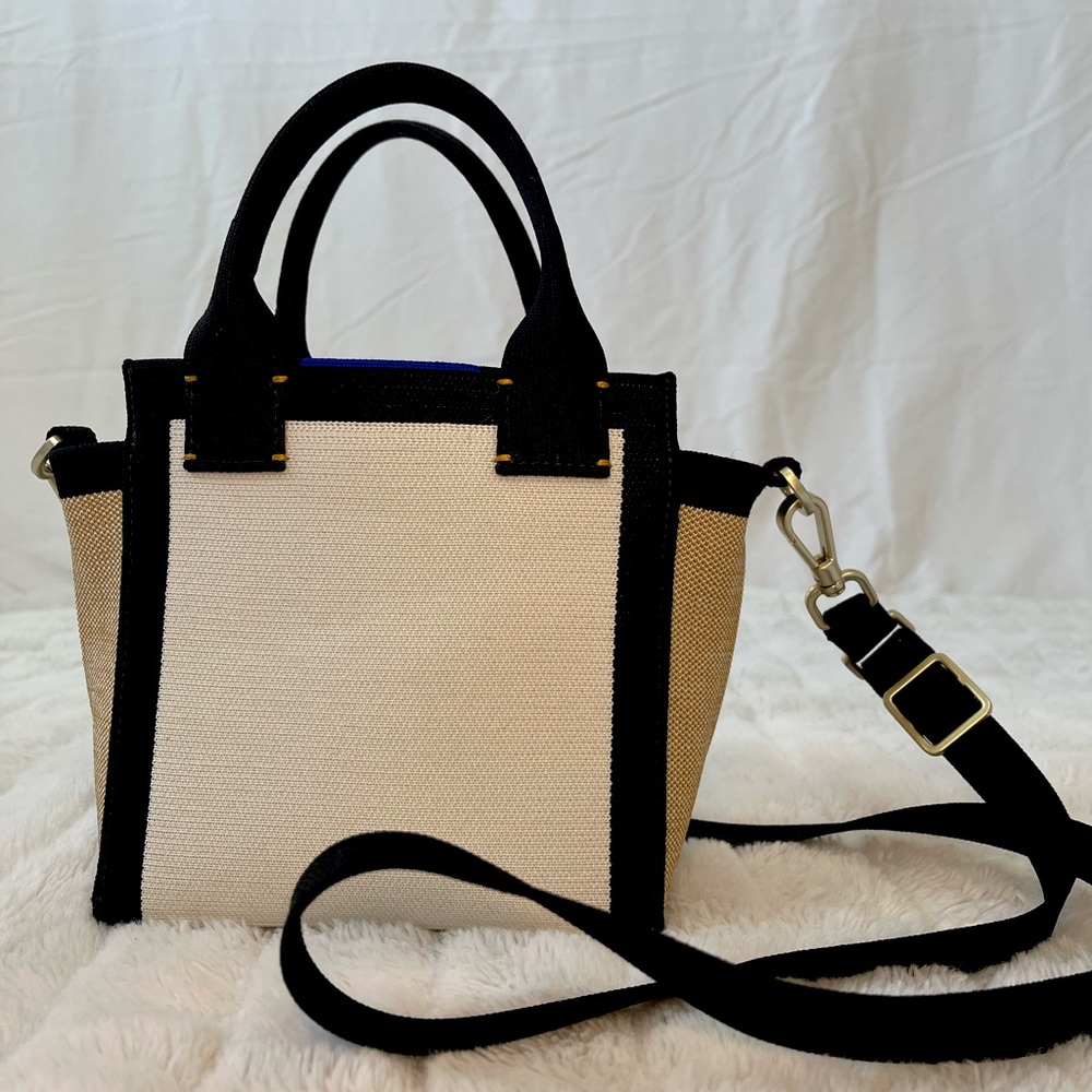 Rothy’s mini handbag piano keys color